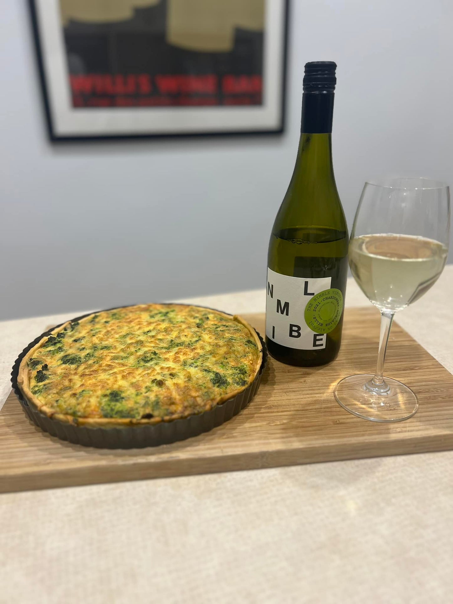 Coronation Quiche - with an Aussie twist